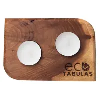 Подсвечник деревянный Eco Tabulas двойной 105х150х25                                                