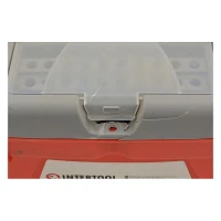 УЦІНКА Ящик для інструментів INTERTOOL BX-0516 з металевими замками 16" 415х210х190мм битий