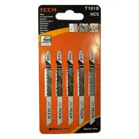 Пилки для электролобзика TCCN 101B 100мм 5шт                                                        