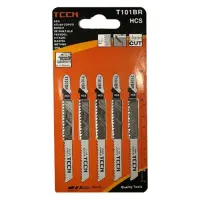 Пилки для электролобзика TCCN 101BR 100мм 5шт                                                       