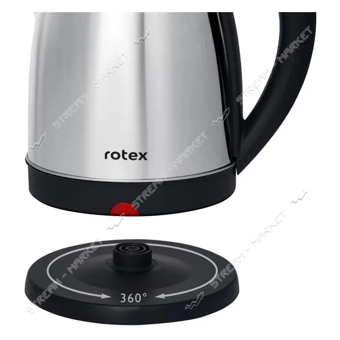 Электрочайник Rotex RKT09-A 1500Вт 1.8л нержавейка