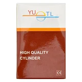 Секрет YU-TL цинк ZN/BR 60 mat black 30/30T ключ/поворот 5 ключей черный матовый