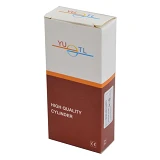 Секрет YU-TL цинк ZN/BR 90 mat black 45/45T ключ/поворот 5 ключей матовый черный