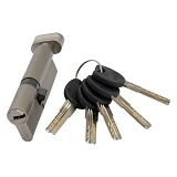 Секрет YU-TL цинк ZN/BR 100- SN 60Т/40 поворот/ключ 5 ключей сатин                                  