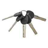 Секрет YU-TL цинк ZN/BR 85 -SN 30/55 ключ/ключ 5 ключей никель