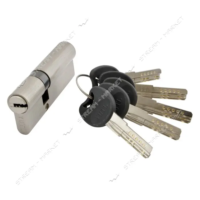 Секрет YU-TL цинк ZN/BR 85 -SN 30/55 ключ/ключ 5 ключей никель