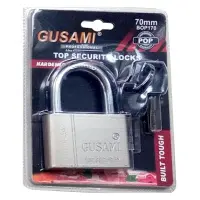 Замок навесной Gusami 70мм аналог Extra финский ключ                                                