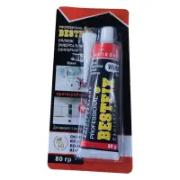 Силикон Bestfix универсальный санитарный 80г прозрачный                                             