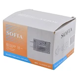 Замок накладной FZB SOFIA 14-44 2 ригеля