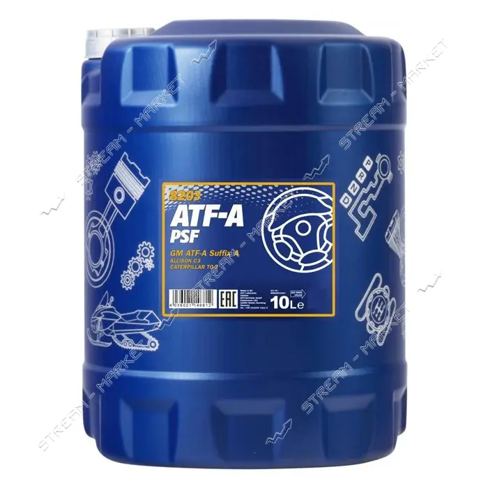 Масло гидравлическое Mannol ATF-A PSF 10л