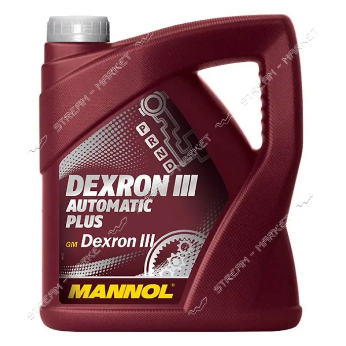 Масло трансмиссионное Mannol DEXRON PLUS ATF III 4л                                                 