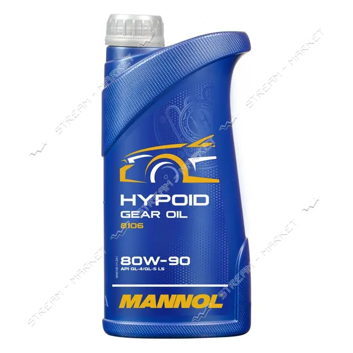 Масло трансмиссионное Mannol Hypoid 80W-90 GL-4/GL-5 LS 1л                                          