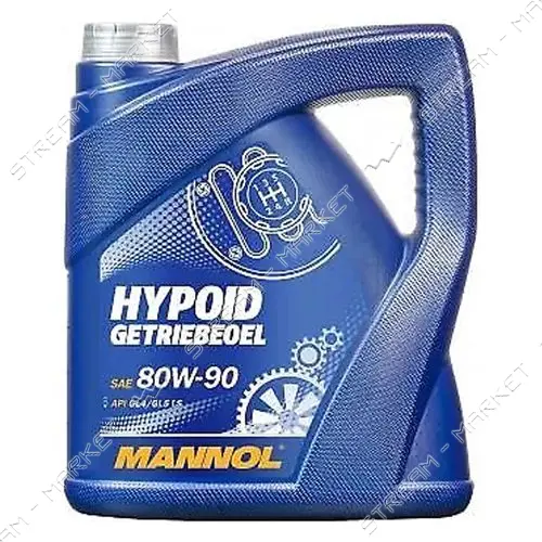 Масло трансмиссионное Mannol Hypoid 80W-90 GL-4/GL-5 LS 4л                                          