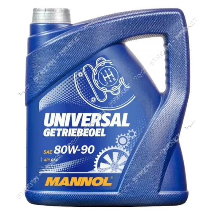 Масло трансмиссионное Mannol UNIVERSAL GETRIBOIL 80W-90 GL-4 4л