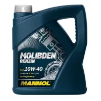 Масло моторное Mannol 10w-40 MOLIBDEN BENZIN 5л                                                     