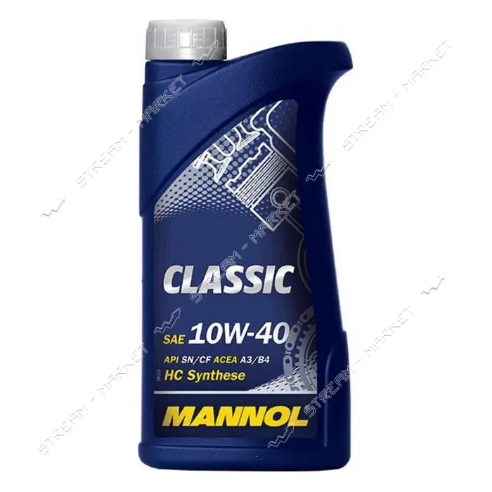 Масло моторное Mannol CLASSIC 10w-40 SN/SM/CF 1л