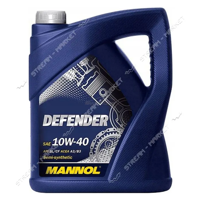 Масло моторное Mannol DEFENDER 10w-40 SN/SM/CF 5л