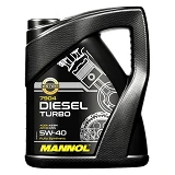 Масло моторное Mannol Diesel TURBO 5W-40 CI-4/SJ 5л