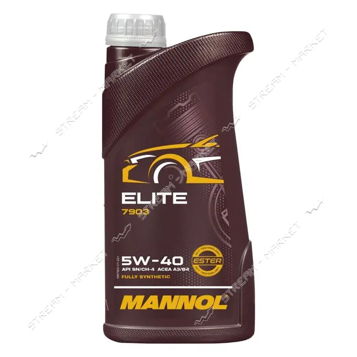 Масло моторне Mannol Elite 5W40 SN/CH-4  1л                                                         