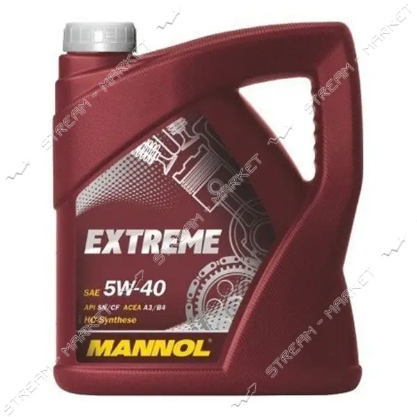 Масло моторное Mannol Extreme 5W40 SN/CF 5л                                                         