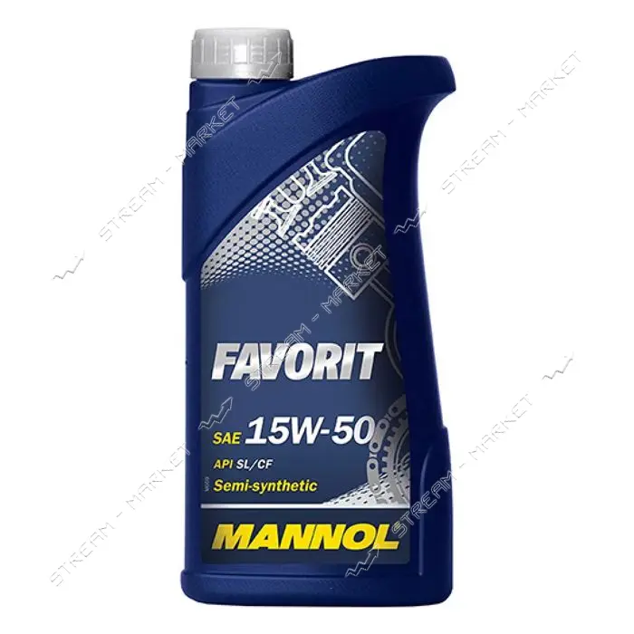 Масло моторное Mannol FAVORITE 15W-50 1л                                                            