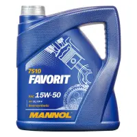 Масло моторное Mannol FAVORITE 15W-50 5л                                                            