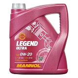 Масло моторное Mannol Legend Ultra 0W-20 SP RC 4л