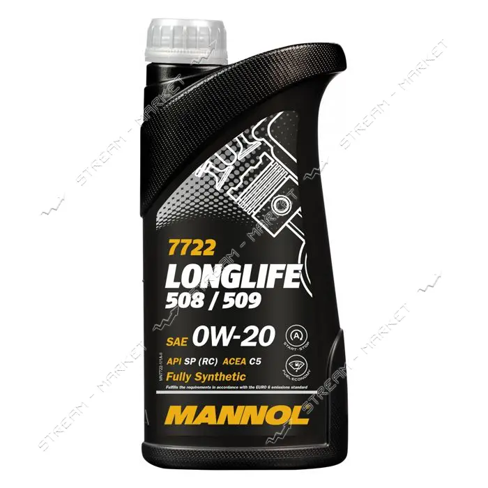 Масло моторне Mannol Longlife 508/509 0W-20  1л                                                     