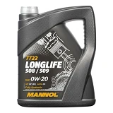 Масло моторное Mannol Longlife 508/509 0W-20 5л