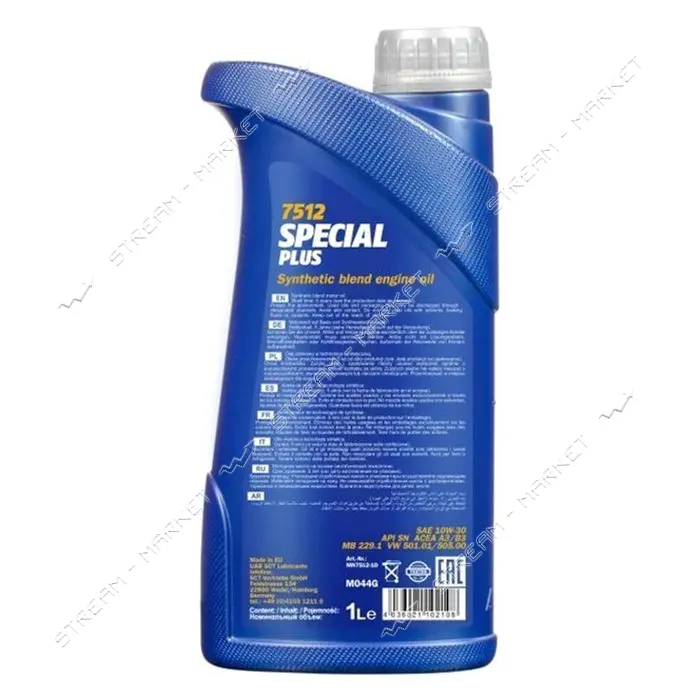 Масло моторное Mannol Special Plus 10W-30 1л