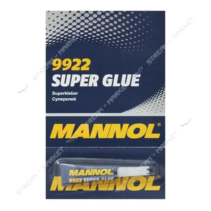Супер клей Mannol Super Glue 3г