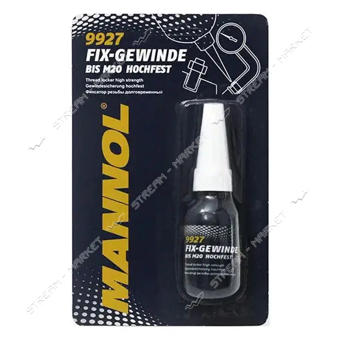 Фиксатор резьбы Mannol усиленный Fix-Gewinde Hochfest 10мл