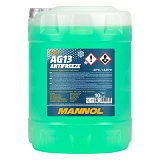 Антифриз Mannol MN Antifreeze AG 13 -40 Hightec 10л зеленый