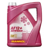 Концентрат антифриза Mannol MN Antifreeze AF 12 плюс Longlife 5л красный                            