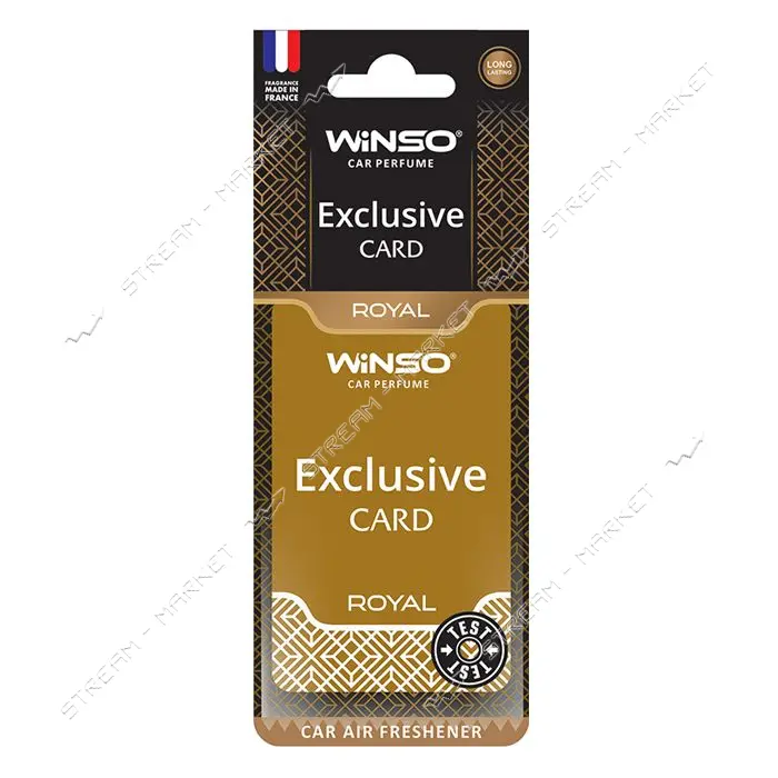 Ароматизатор целлюлозный Winso Card Exclusive Roya 6г