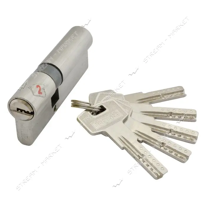 Секрет PARTNER AС 80 30/50SN титан плюс алюминий английский ключ/ключ 5 ключей сатин                
