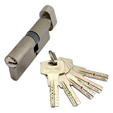 Секрет PARTNER AСК 80 35/45SN титан плюс алюминий лазерный поворот/ключ 5 ключей сатин              