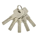 Секрет PARTNER AСК 80 45/35SN титан плюс алюминий лазерный поворот/ключ 5 ключей сатин              