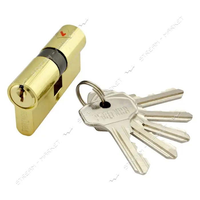 Секрет PARTNER AN 60 30/30PB титан плюс алюминий английский ключ/ключ 5 ключей золото