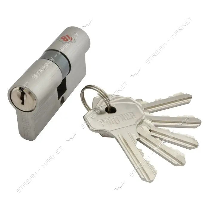 Секрет PARTNER AN 60 30/30SN титан плюс алюминий английский ключ/ключ 5 ключей сатин