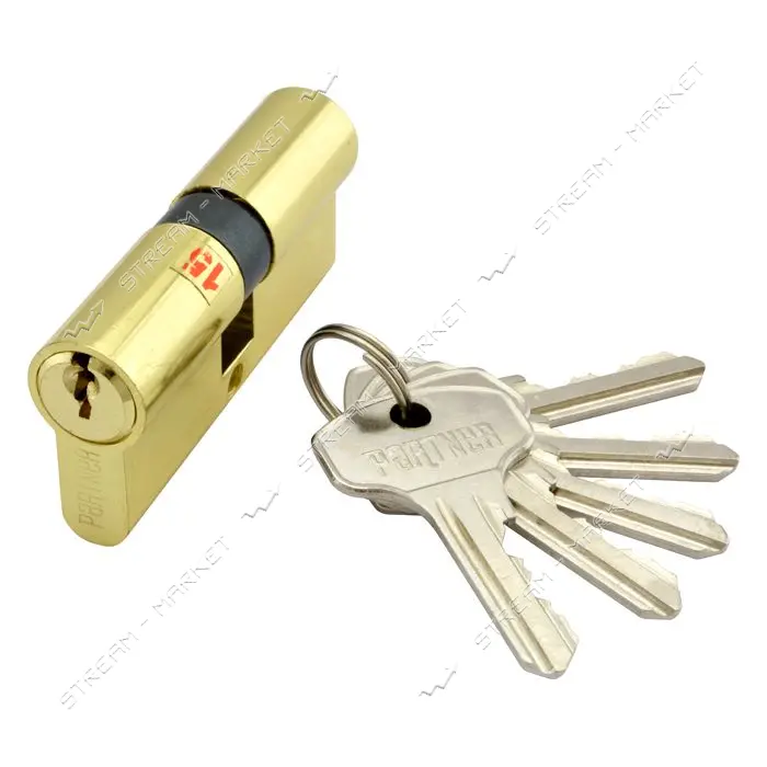 Секрет PARTNER AN 70 35/35PB титан плюс алюминий английский ключ/ключ 5 ключей золото               