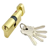 Секрет PARTNER ANК 70 35/35PB титан плюс алюминий английский ключ/поворот 5 ключей золото           
