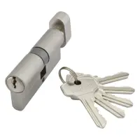 Секрет PARTNER ANК 70 35/35SN титан плюс алюминий английский ключ/поворот 5 ключей сатин            