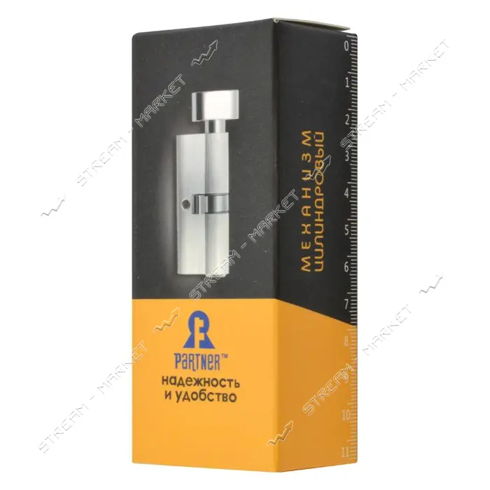 Секрет PARTNER ANК 70 35/35SN титан плюс алюминий английский ключ/поворот 5 ключей сатин