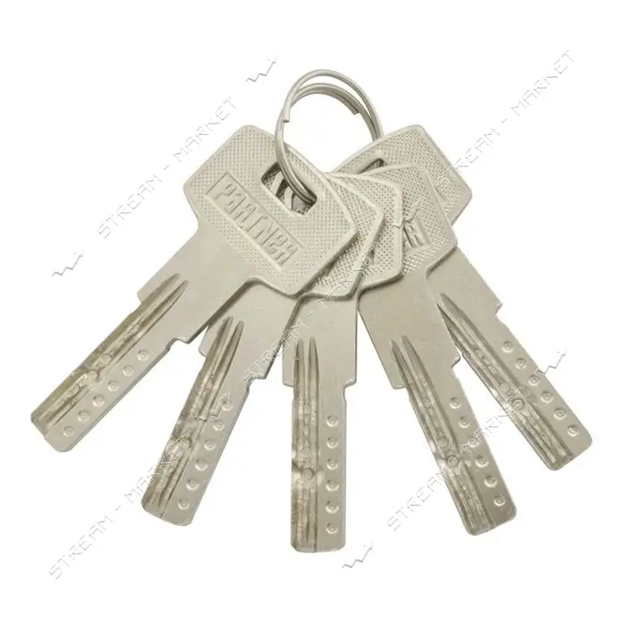 Секрет цинковый PARTNER PZCK 80 30/50SN лазерный поворот/ключ никель 5 ключей
