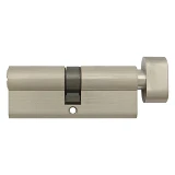Секрет цинковый PARTNER PZCK 80 40/40SN лазерный ключ/поворот никель 5 ключей