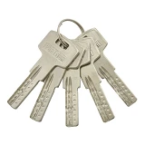 Секрет цинковый PARTNER PZCK 85 32/53SN лазерный поворот/ключ никель 5 ключей