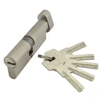 Секрет цинковый PARTNER PZCK 85 45Т/40SN лазерный поворот/ключ, никель 5 ключей                     