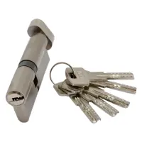 Секрет цинковый PARTNER PZCK 90 50Т/40SN лазерный поворот/ключ никель 5 ключей                      