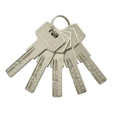 Секрет цинковый PARTNER PZCK 90 35Т/55SN лазерный поворот/ключ никель 5 ключей